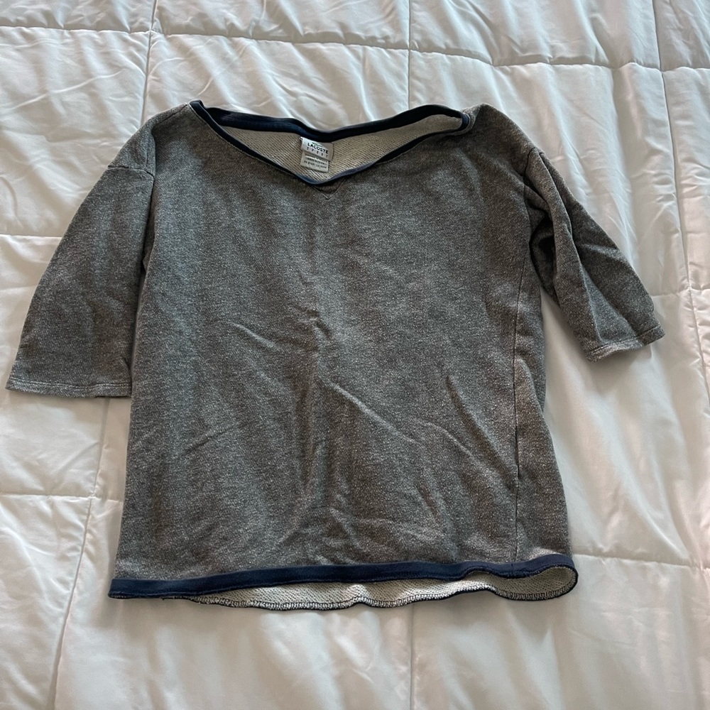 Lacoste terry short sleeve sweatshirt 36